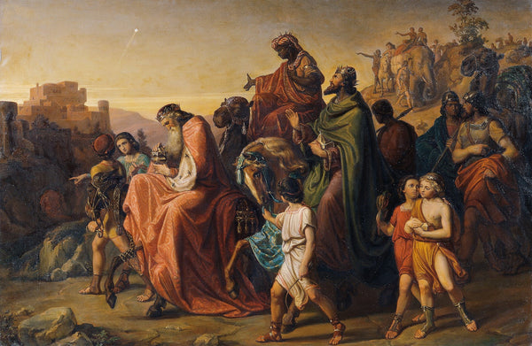 Procession of the three kings 1852
