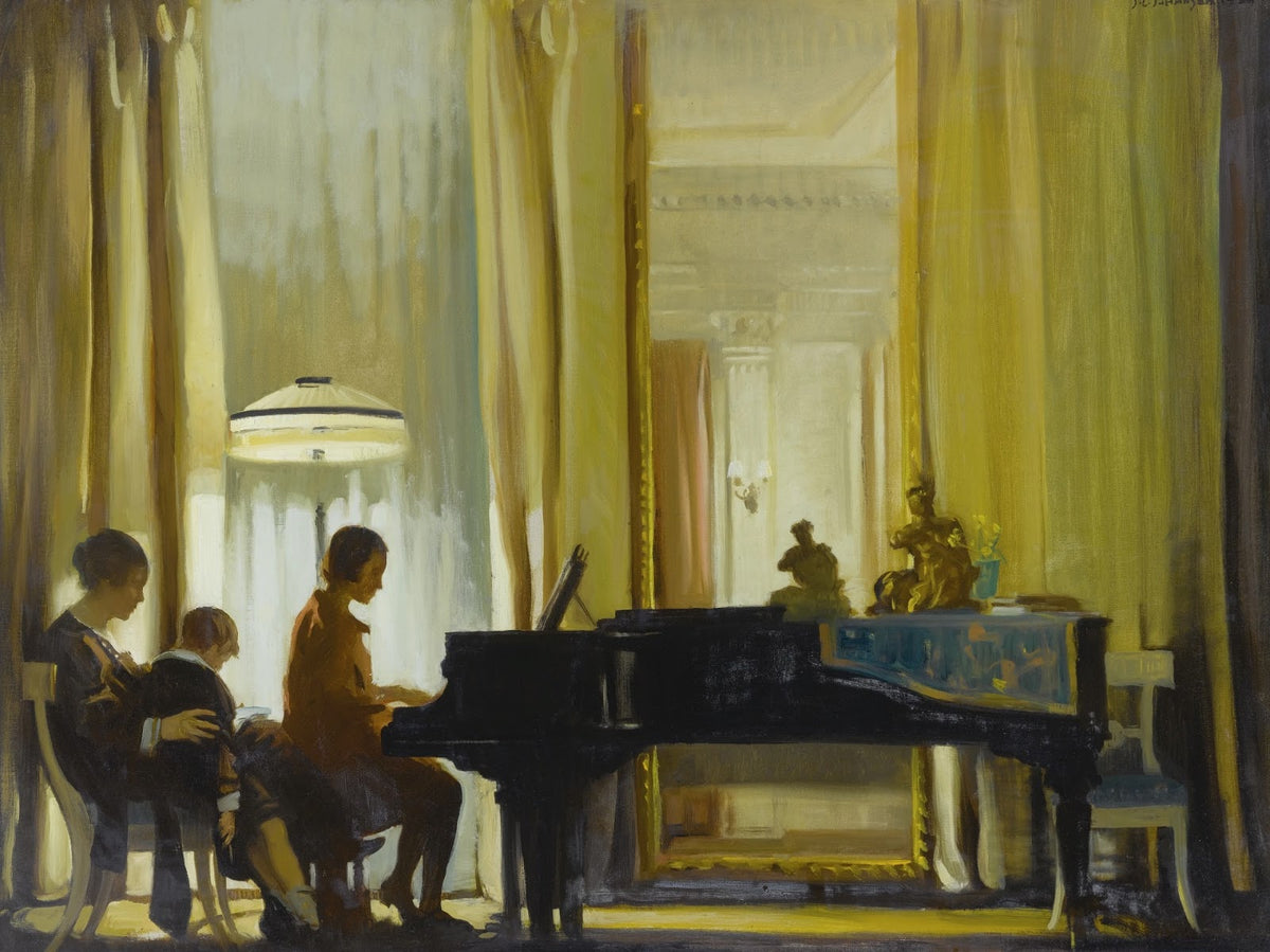 The Recital Drawing Room Town House 1924