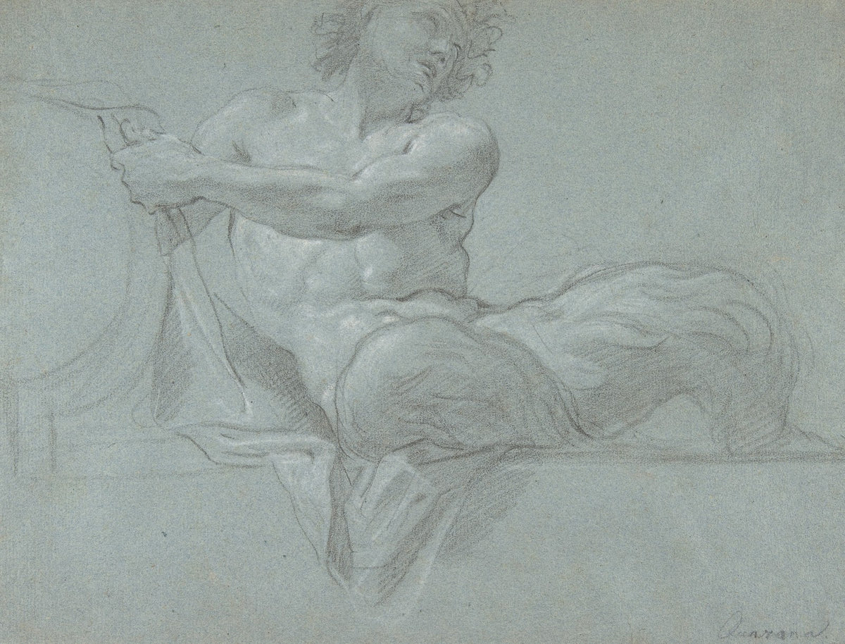 Satyr Reclining on a Ledge Facing Right 17201808