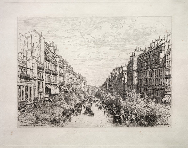 Boulevard Montmartre 1884