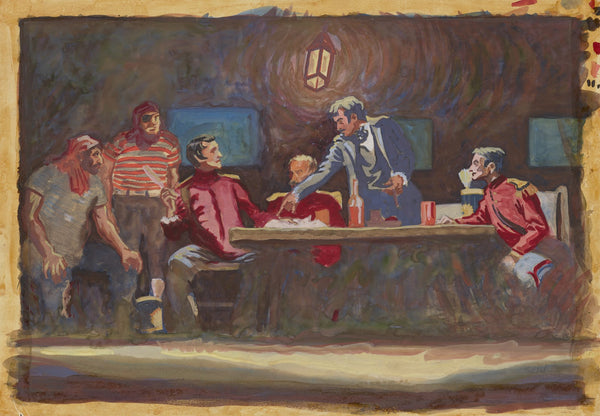 Captain What the Devil Sketch no 1 1934 1943
