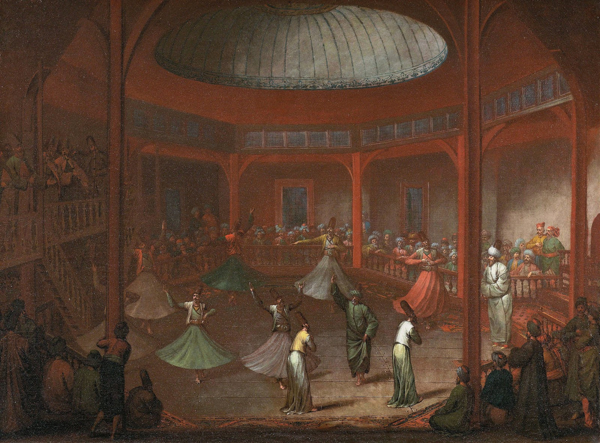Whirling Dervishes c 1720   c 1737