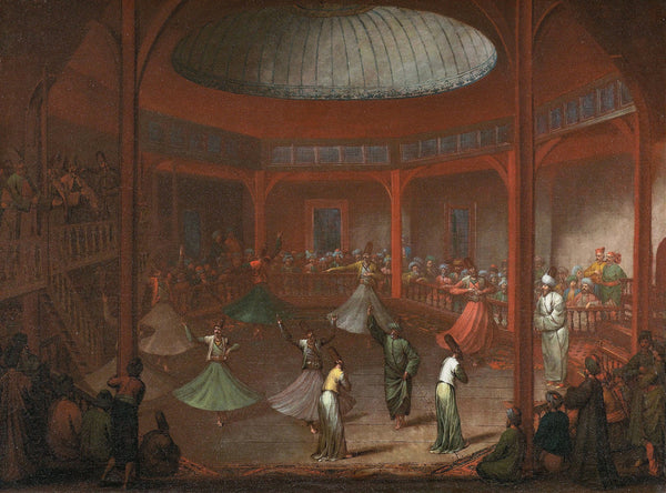 Whirling Dervishes c 1720   c 1737