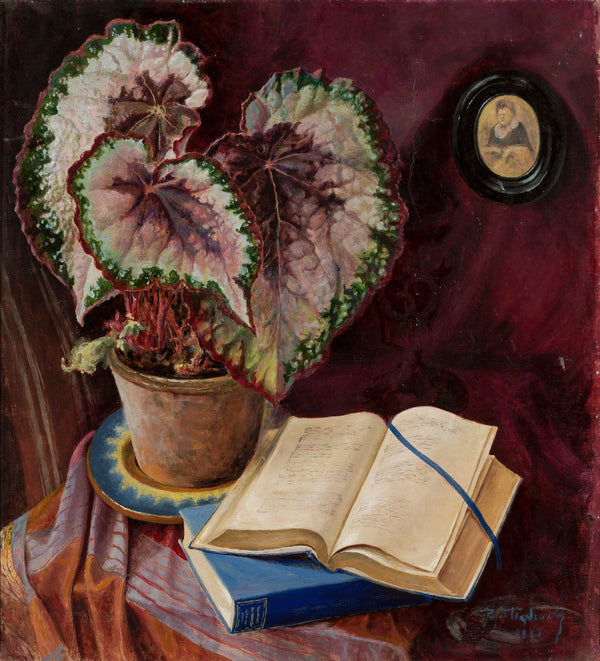 Begonia and books 1935