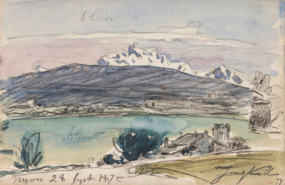 Paysage de Nyon 1875