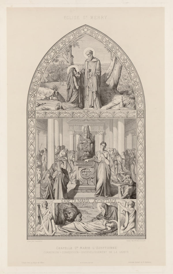 Conversion  Ensevelissement de la sainte