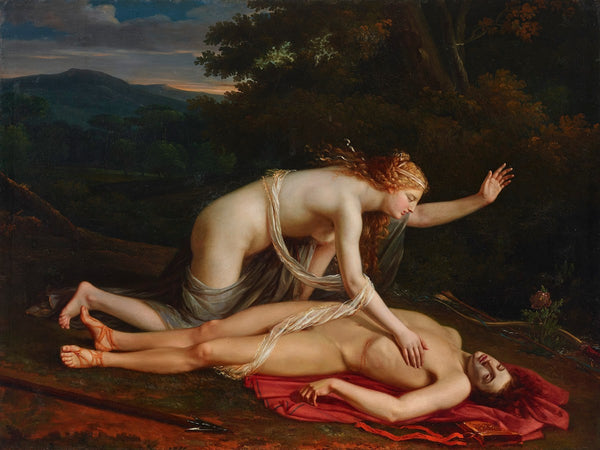 Venus mourning the death of Adonis