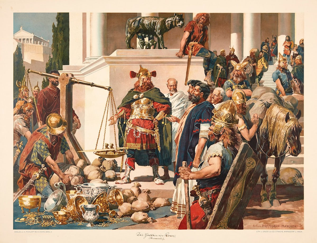 The Gauls in Rome 1920