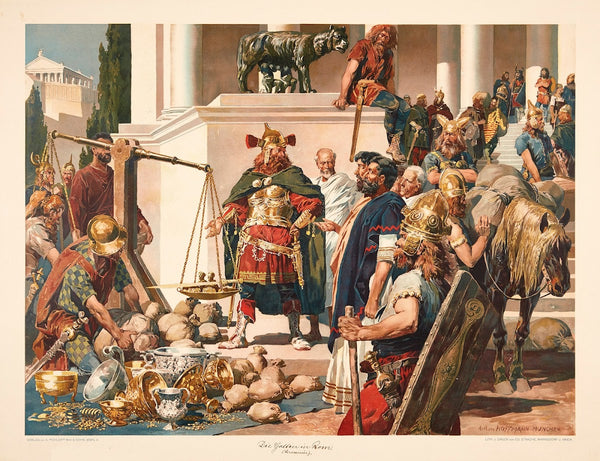 The Gauls in Rome 1920