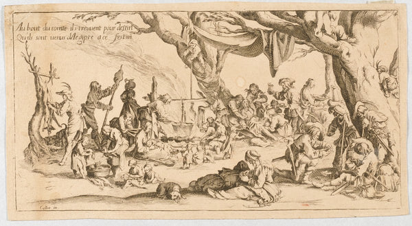The Bohemians Preparing for the Feast 1621