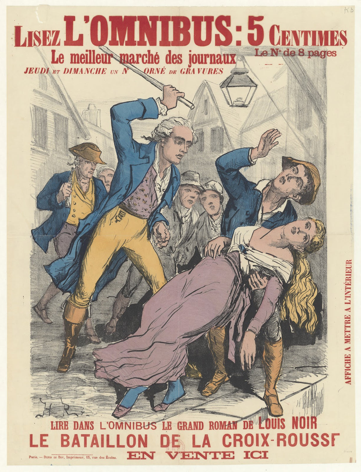 Le Bataillon de la Croix Rousse Lisez lOmnibus 1860 1890