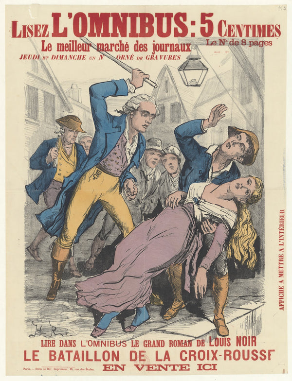 Le Bataillon de la Croix Rousse Lisez lOmnibus 1860 1890