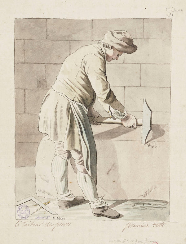 Le tailleur de pierre première suite 1698   1762
