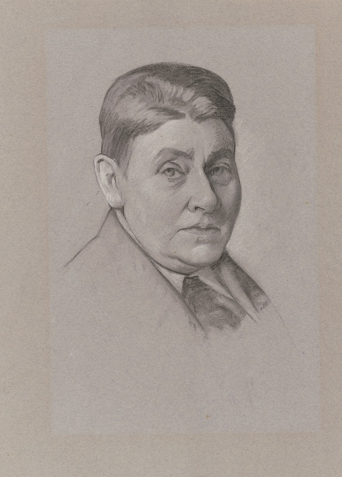 Porträtkopf Gräfin von Wartensleben 1937