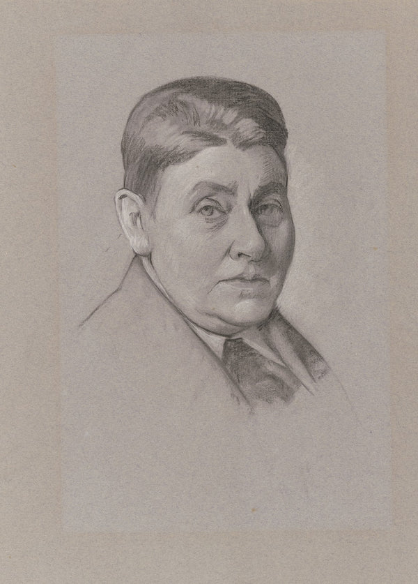Porträtkopf Gräfin von Wartensleben 1937
