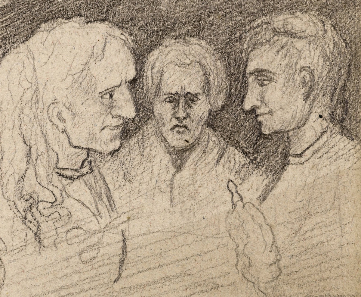 Trois portraits de femmes