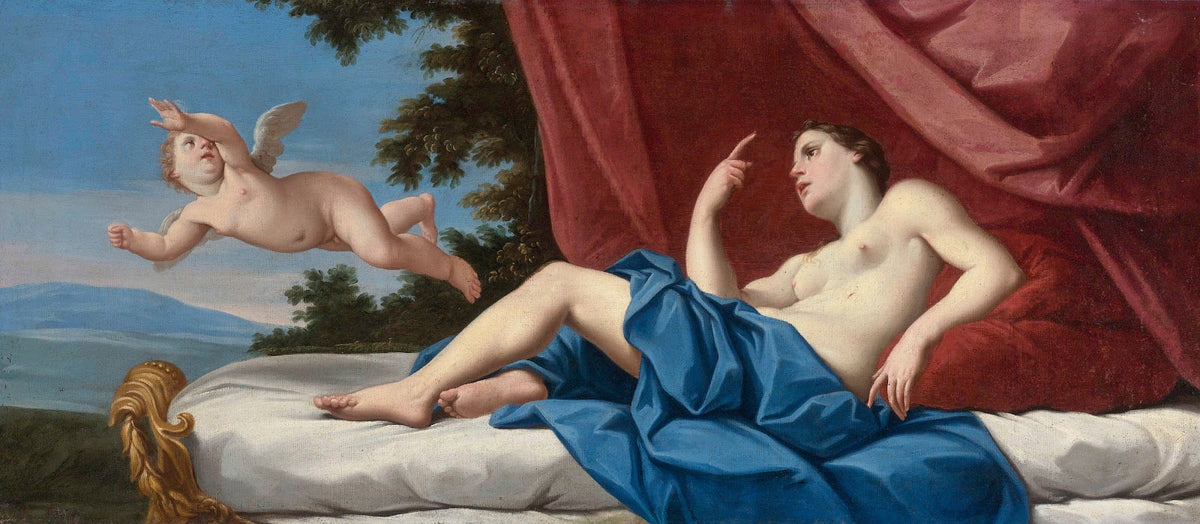Cupidfleeing From The Woundedvenus