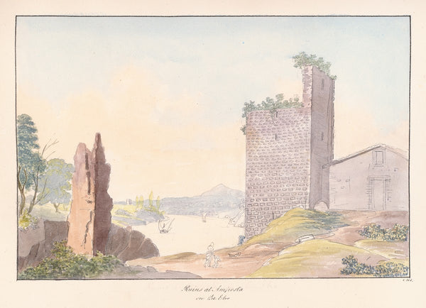 Ruins at Amposta on the Ebro