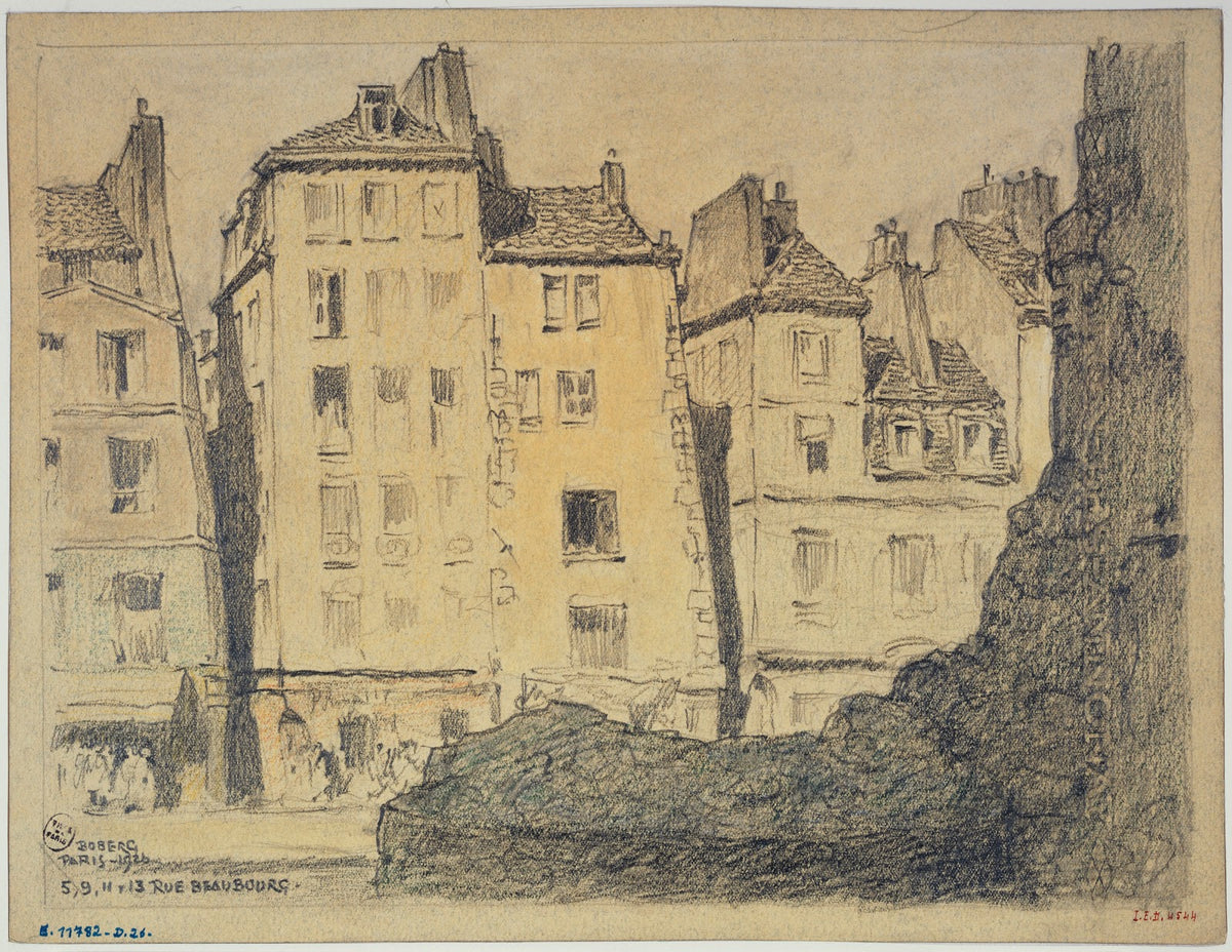 5 9 11 13 rue Beaubourg 1926