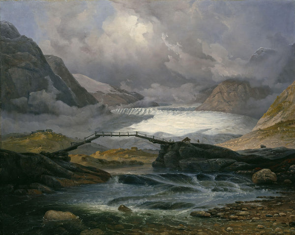 Nigardsbreen i Justedalen 1846