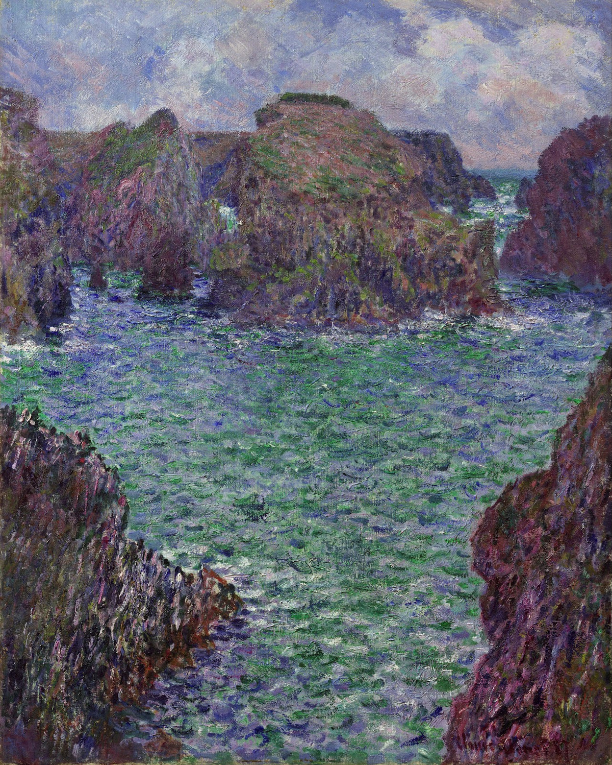 Port Goulphar Belle Île 1887