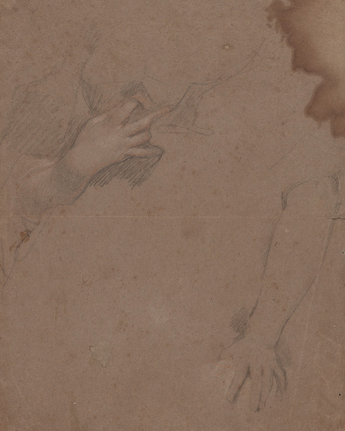 Drawings of Hands 1650s 1660s