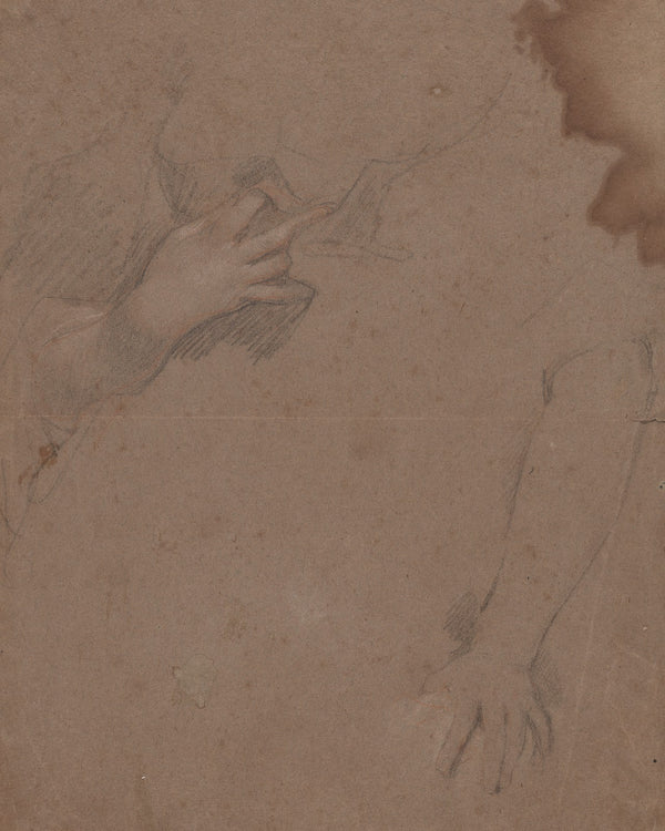 Drawings of Hands 1650s 1660s