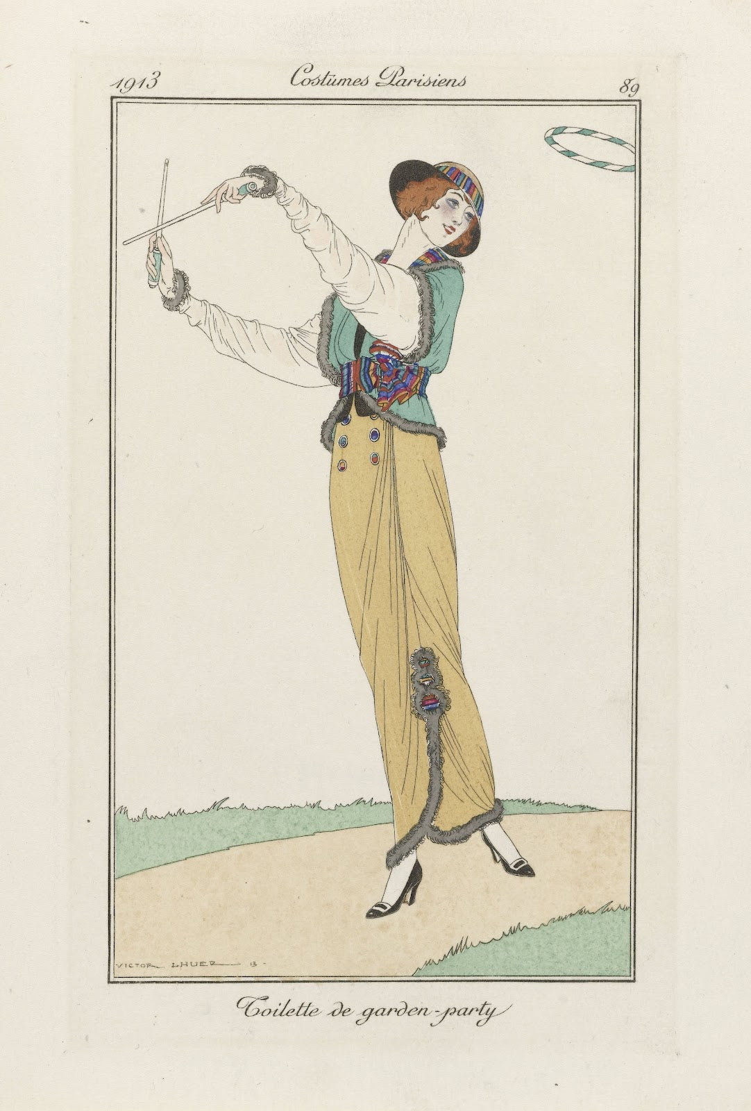 Toilette de garden party 1913