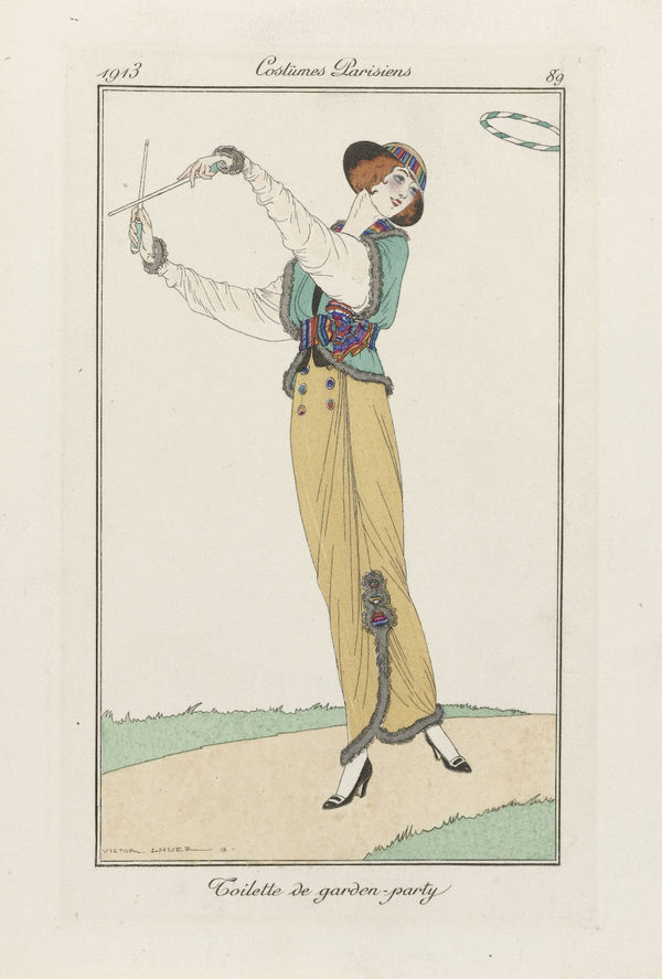 Toilette de garden party 1913
