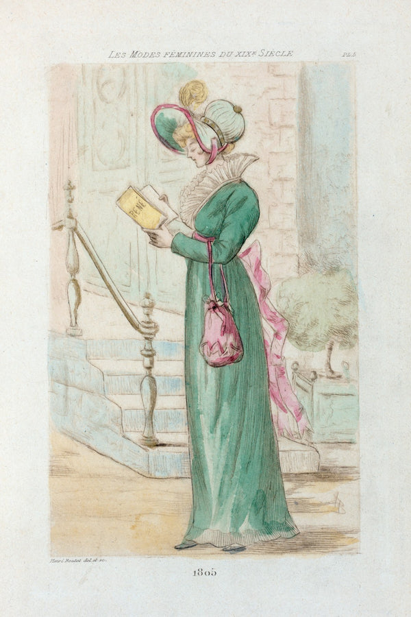 1805 Womens fashion in nineteenth century Paris 1902