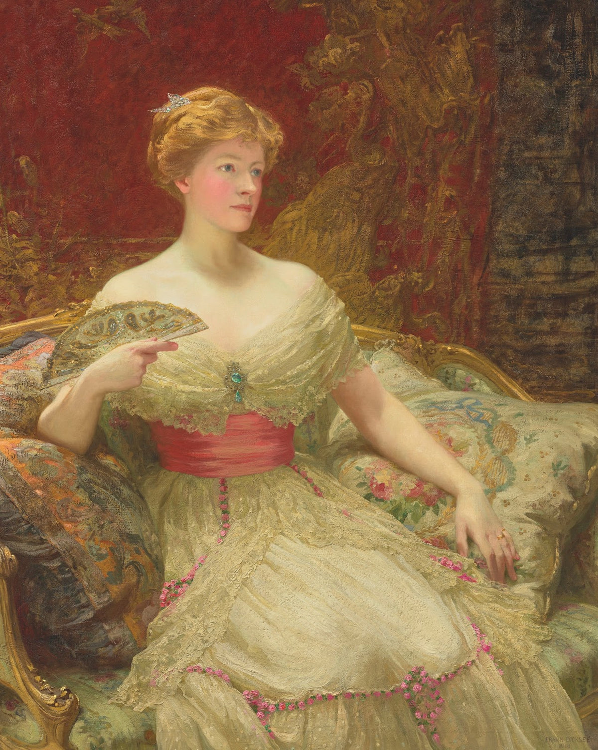 Portrait of Mrs Austin Mackenzie 1918