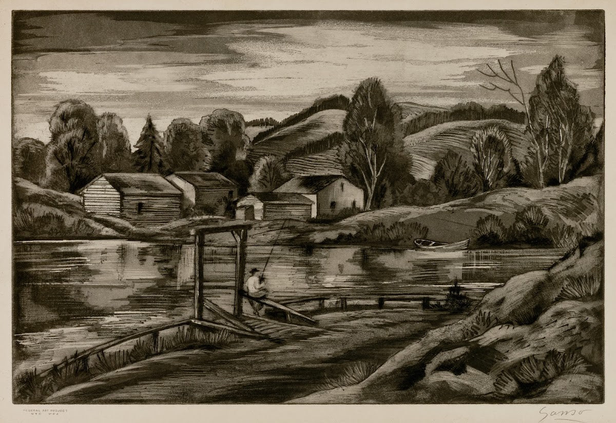Summer Evening ca 1935 1943