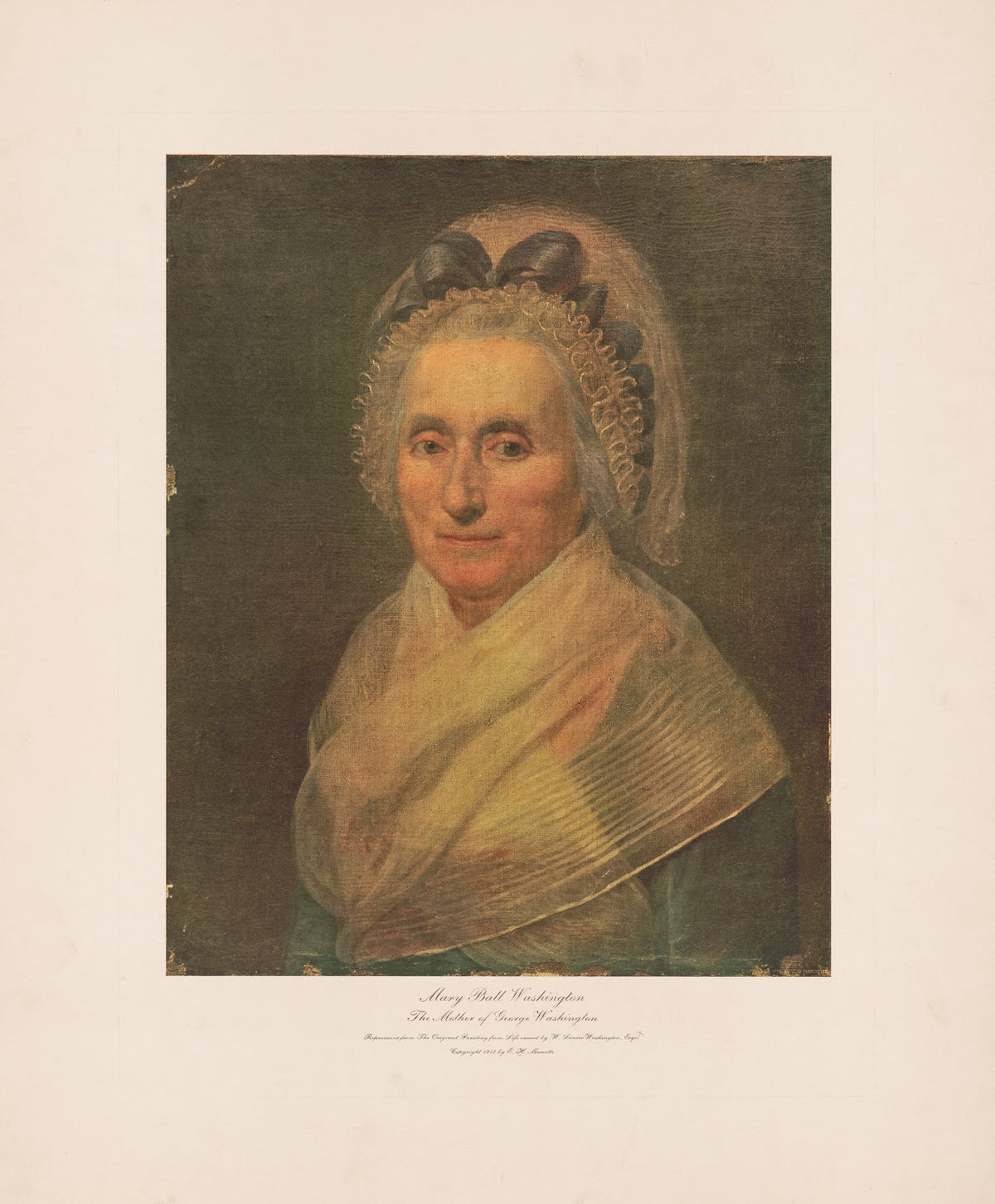 Mary Ball Washington the mother of George Washington 1912