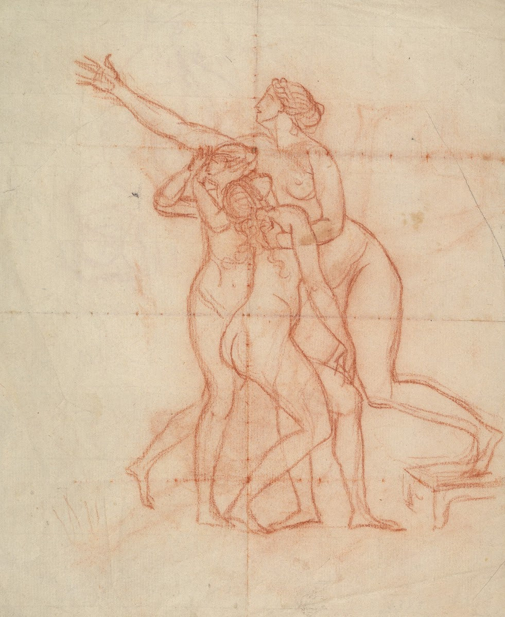 Study for the Wife and Daughters of Brutus ca 1787