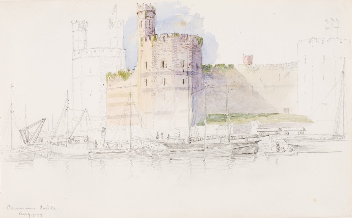 Caernarvon Castle 1899