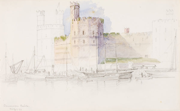 Caernarvon Castle 1899
