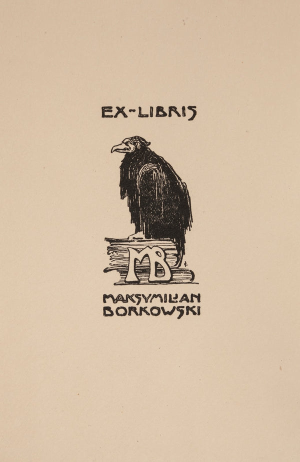 Ekslibris Maksymiliana Borkowskiego 18721926 1905