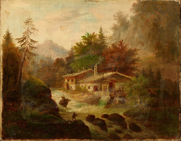 Mountain Landscape 1900