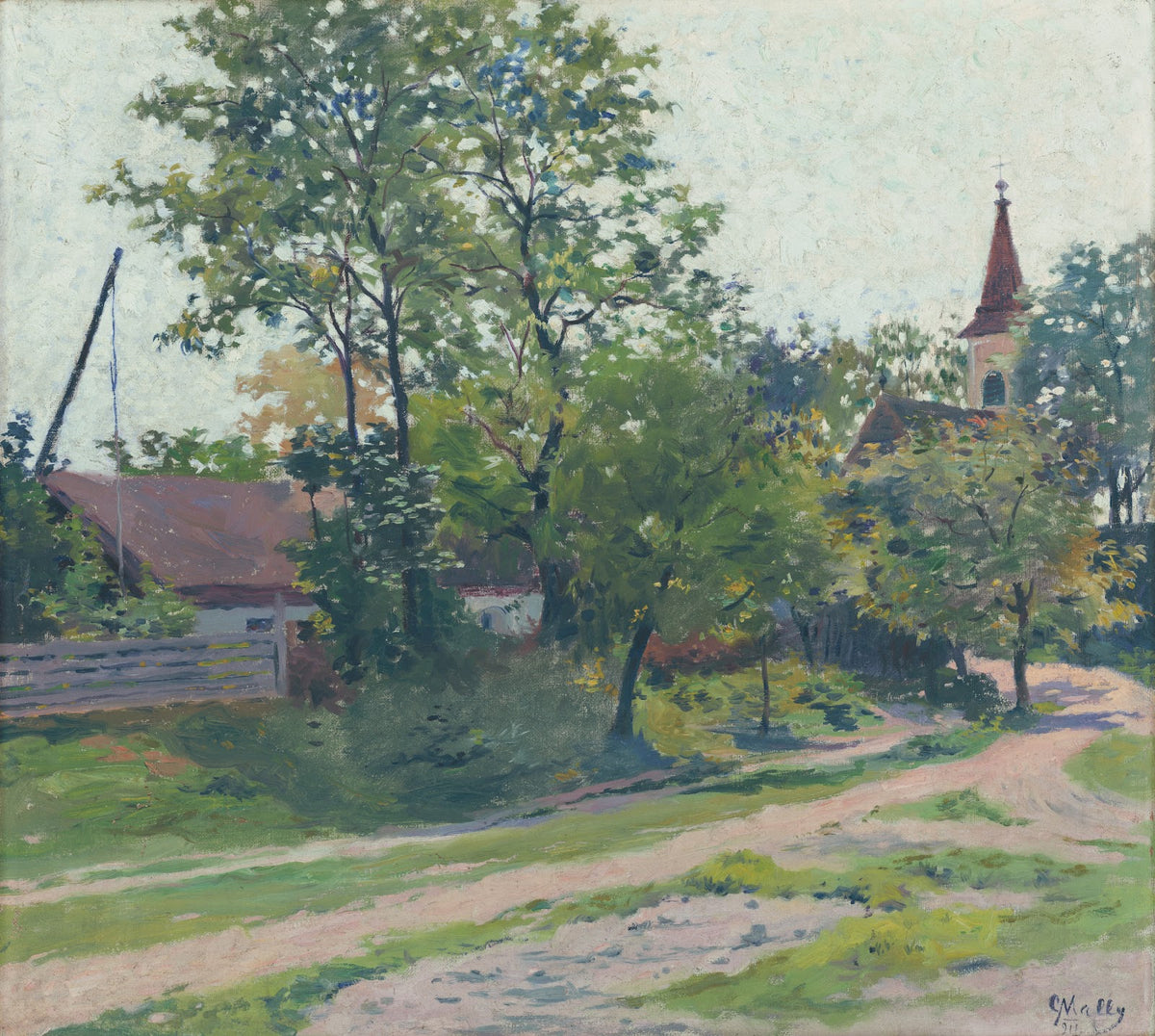 Landscape from Petržalka 1911