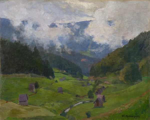 The Raumünzach Valley 1897