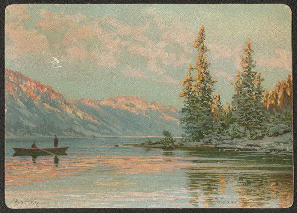 Winter motif 1890 1896