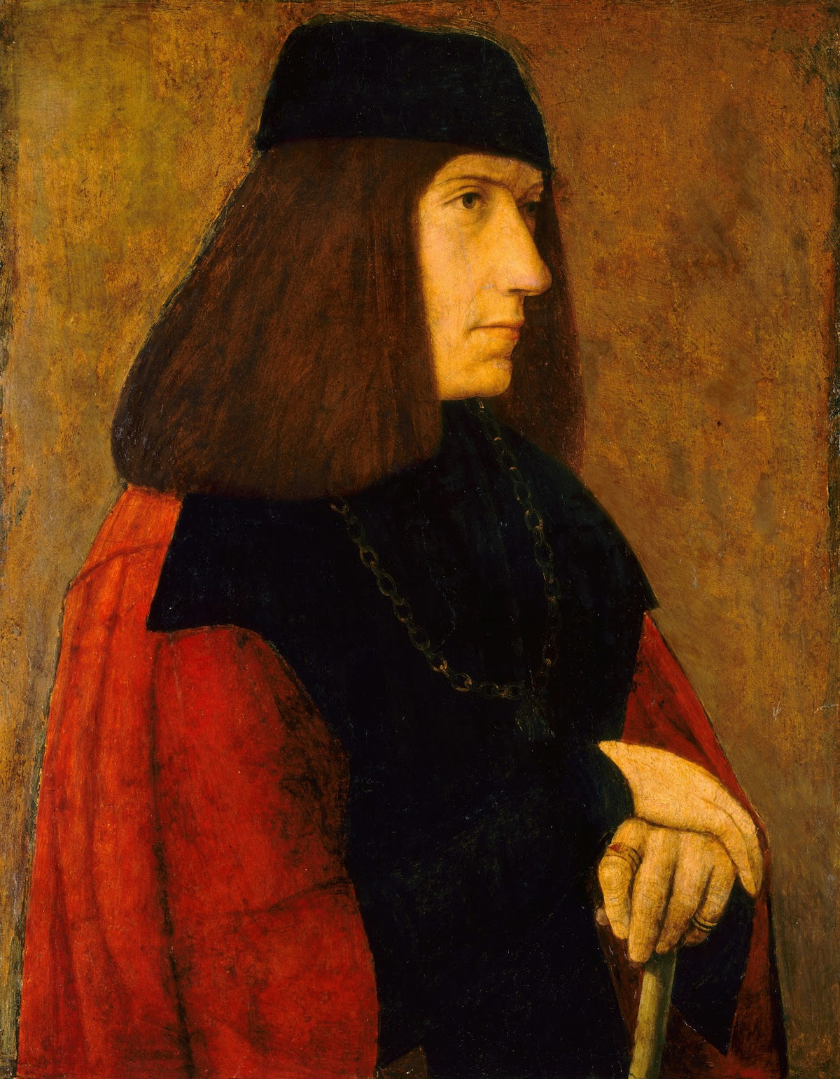 A Knight of the Golden Fleece c 1495