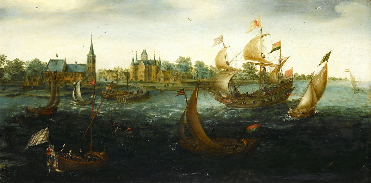 Ships off IJsselmonde 1617