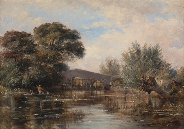Godstow Bridge near Oxford 1835