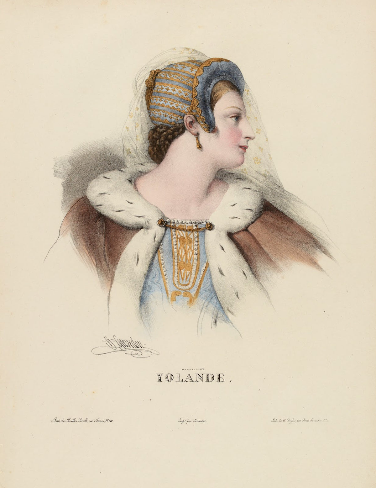 Yolande 1828 1830