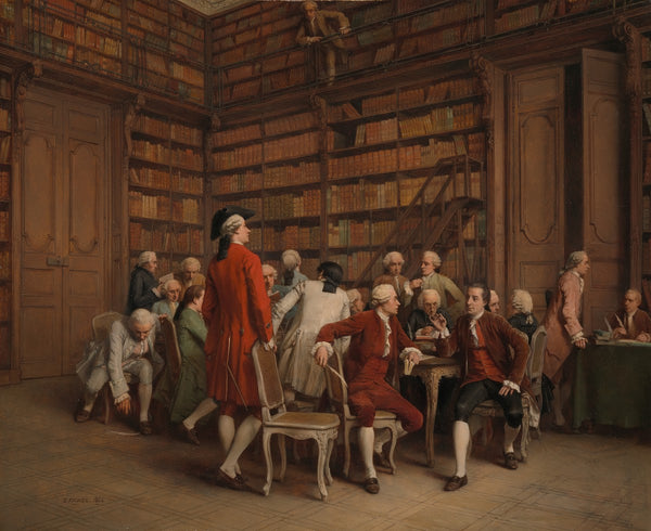 The Encyclopaedists in the Kings Library 1860