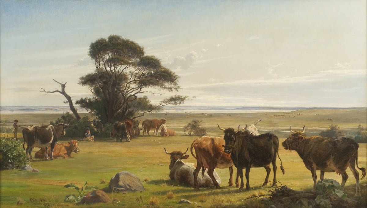 Cows in a Meadow 1872