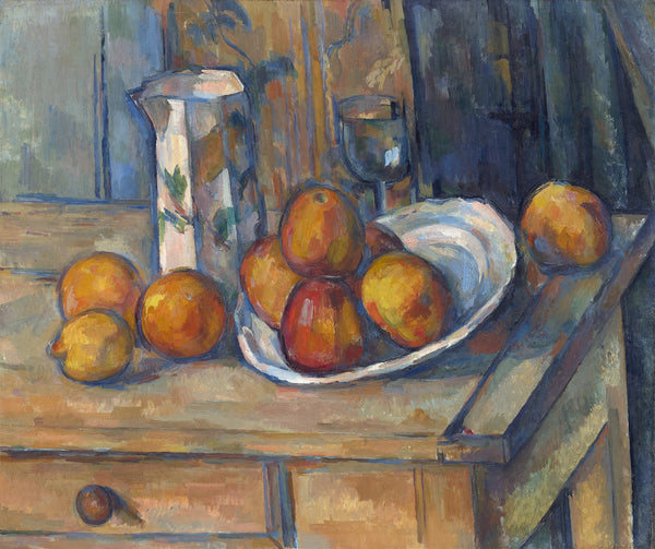 Still Life with Milk Jug and Fruit c 1900