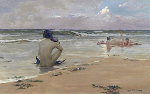 Sea Idyll Ca 1891