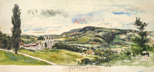 The château of Pupetière 1873